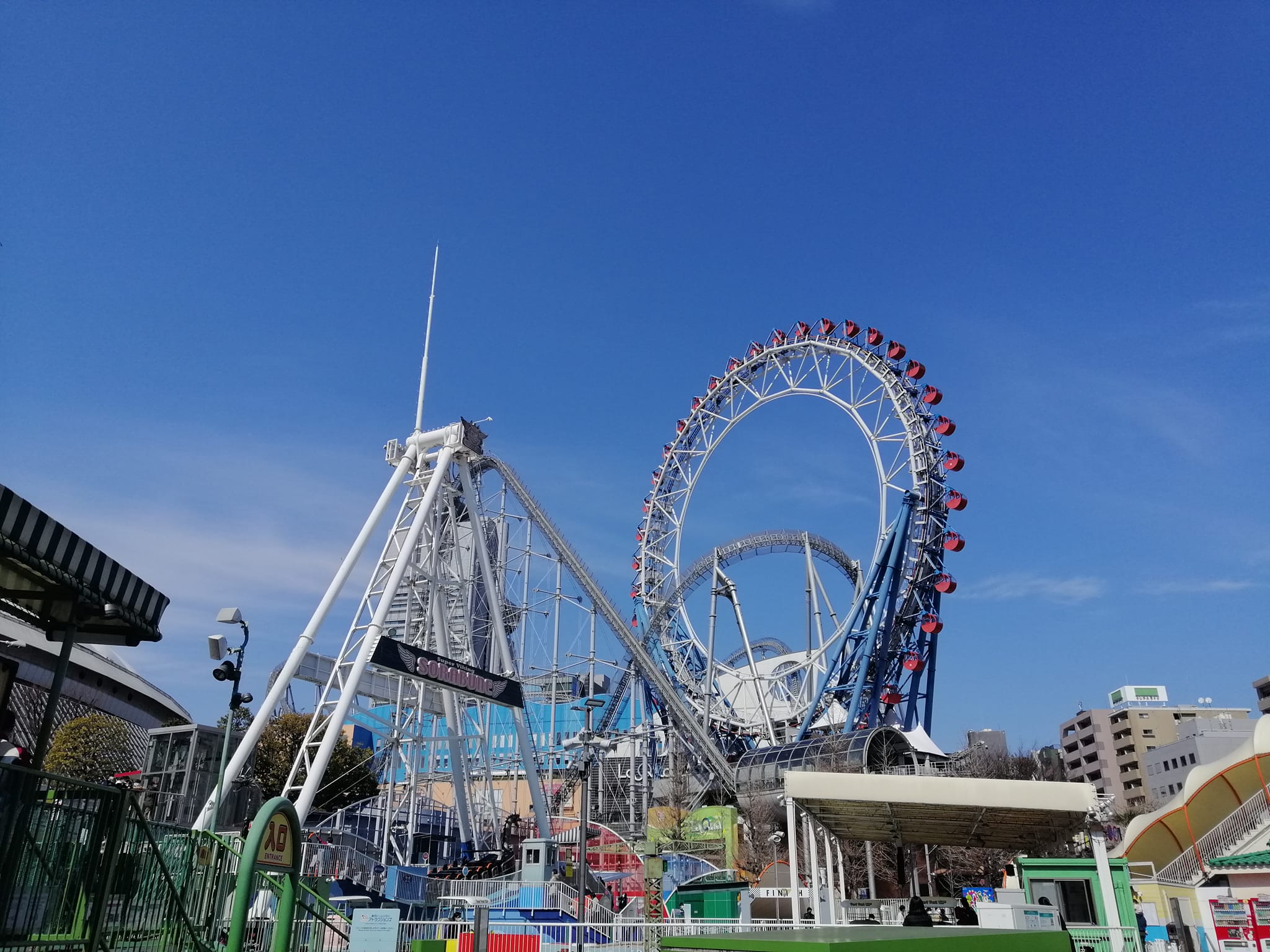 東京ドームシティアトラクションズ」パスポートで一日中遊び倒そう